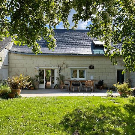 Chambres D Hotes Avec Piscine Et Spa La Foliere Saumur Villebernier エクステリア 写真