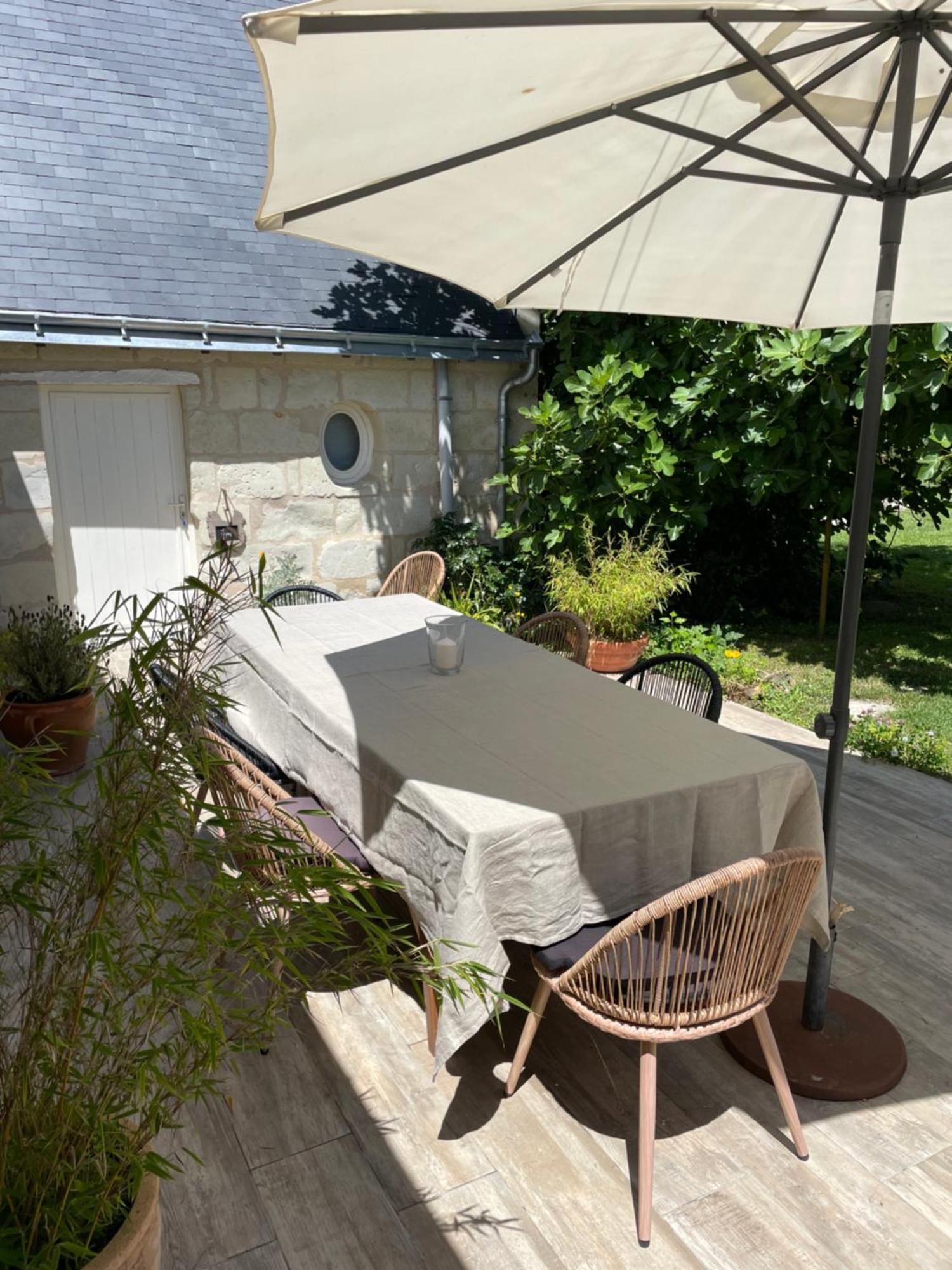 Chambres D Hotes Avec Piscine Et Spa La Foliere Saumur Villebernier エクステリア 写真
